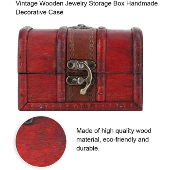Pudełko do przechowywania biżuterii vintage 12cm [22050000533]